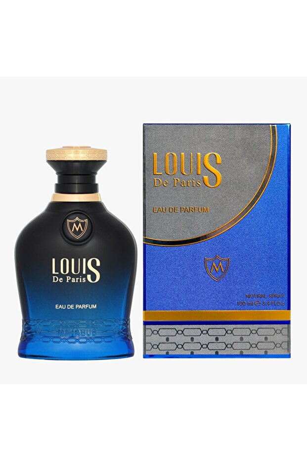 Louis De Paris Blue Eau De Parfum 100ml | Fresh Citrus, Aromatic & Woody Fragrance