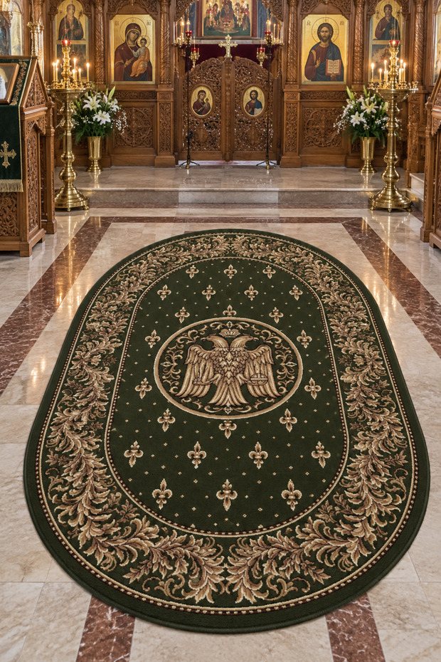 Carpet - Green - Machine Carpet