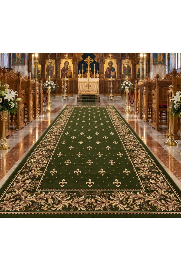 Carpet - Green - Machine Carpet