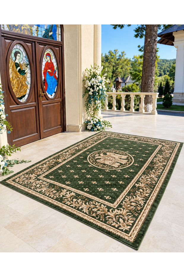Carpet - Green - Machine Carpet