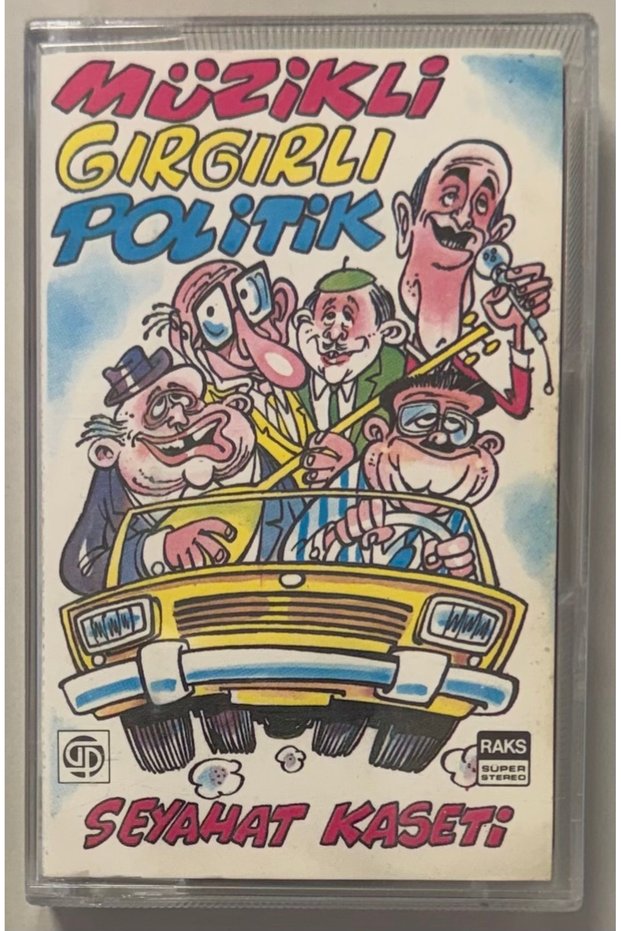 Musical whistling political travel cassette (paper print)