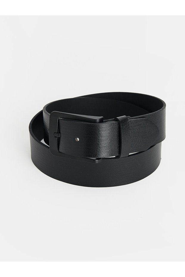 Rmz Gi̇yi̇m Farkiyla Leather Look Men's Belt