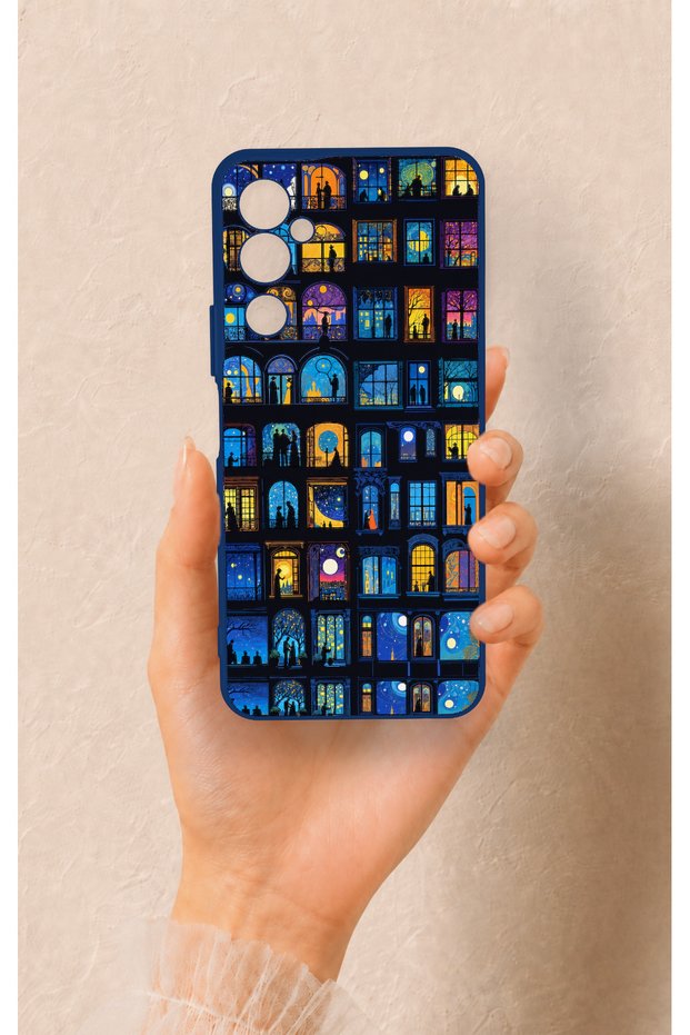 Tecno Pova Neo 2 Compatible Night City Stories Patterned Silicone Case