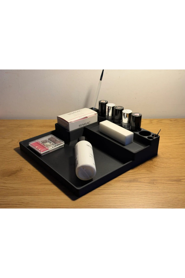 Nail Art and Beauty Organizer – Nail Care Supplies and Cosmetics Organizer