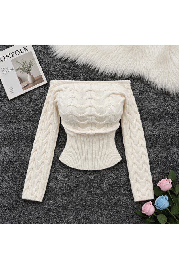 Madonna Collared Sweater