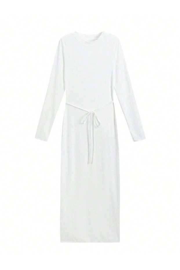 Rochie maxi, alb