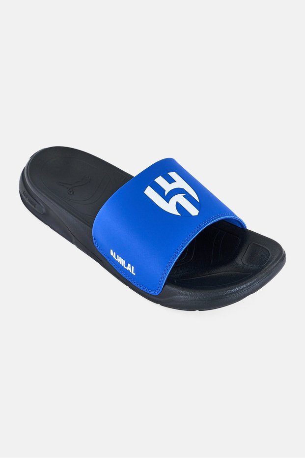 Men Softride Team Cat Al Hilal Slip On Slides, Blue