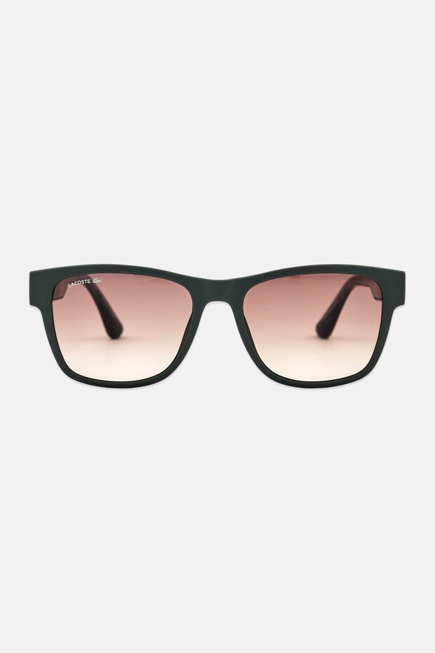 Men L6084S Square Sunglasses, Olive