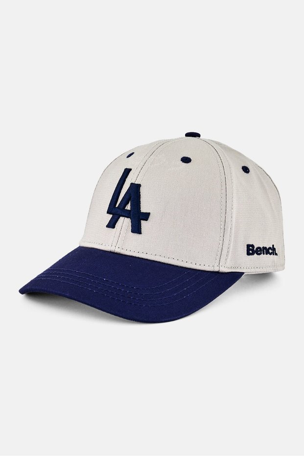Men Embroidered Logo Velcro Closure Cap, Multicolor
