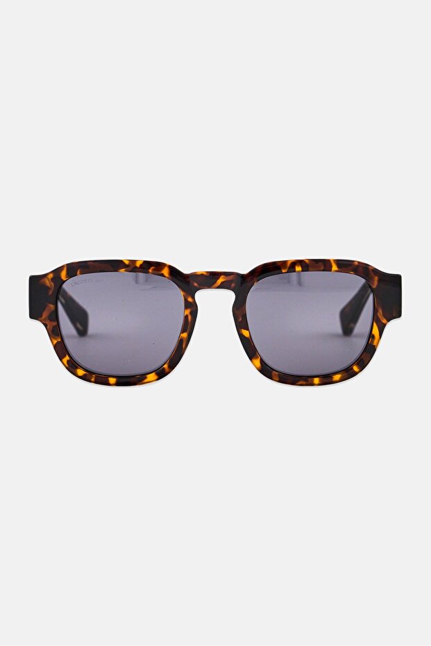 Men L6090S Square Sunglasses, Havana