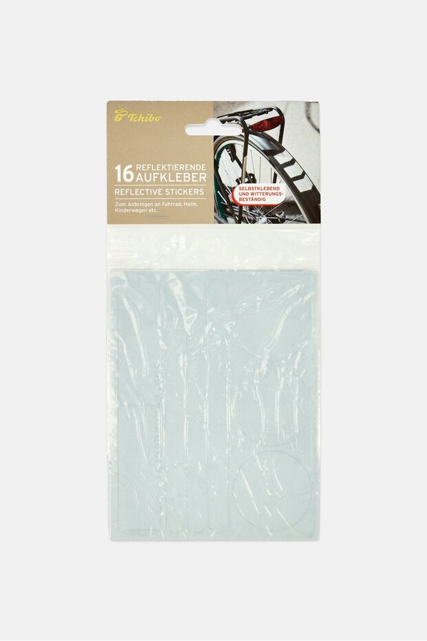 16 Pieces Reflective Stickers, White