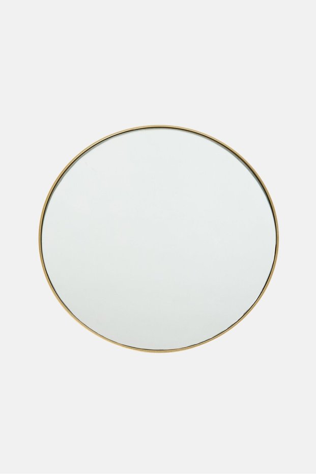 Round Mirror, Gold