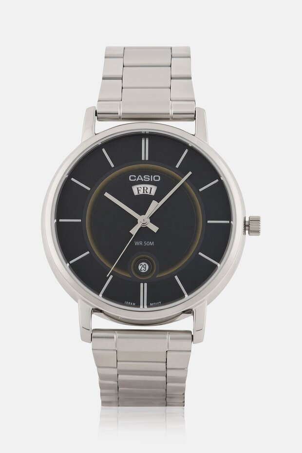 Men MTP-B120D-1AVDF Stainless Steel Analog Watch 41 mm, Silver