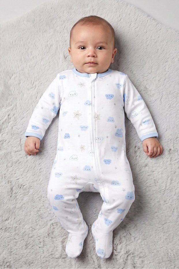 Toddlers Boy Graphic Print Rompers, Multicolor