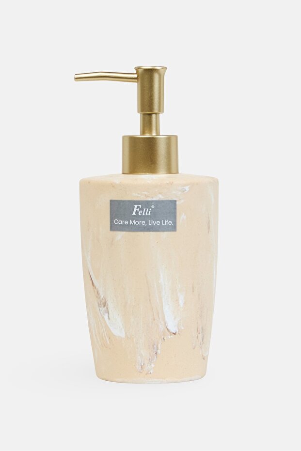 Marble Look Soap Dispenser, Multicolor
