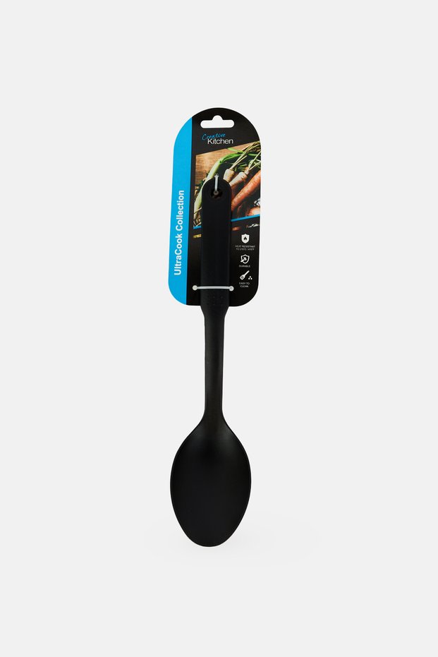Nylon Serving Spoon, Black