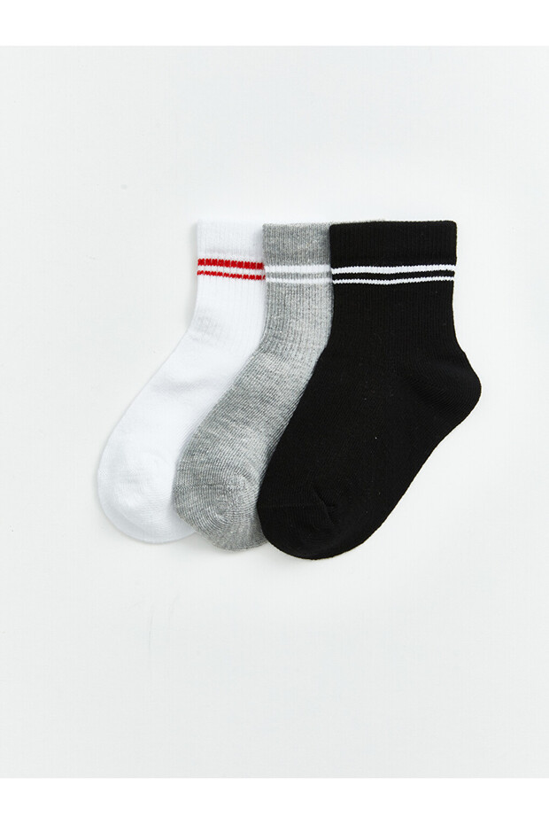 Quality Parts from Çelebi Store Striped Boys' Socks 3-Piece