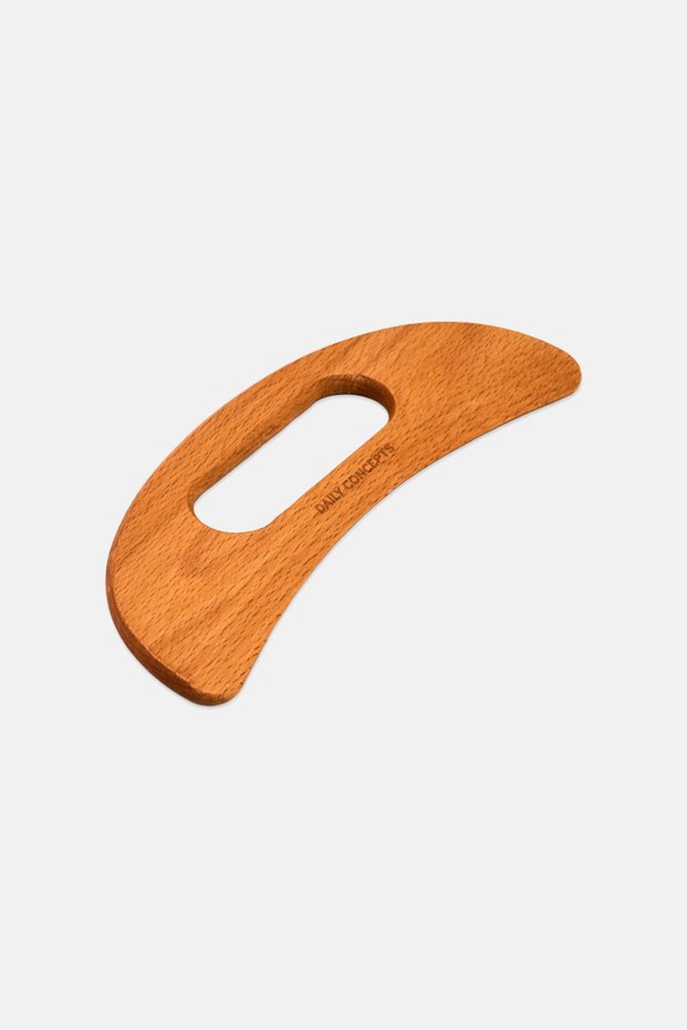 Wooded Body Gua Sha Tool, Brown