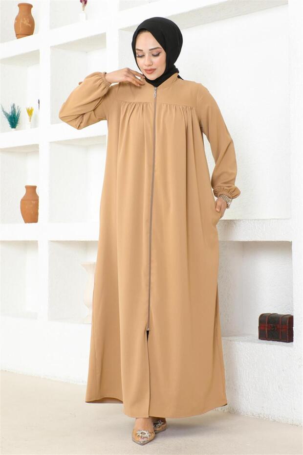 Drawstring Jessica Crepe Ferace Vi̇zon