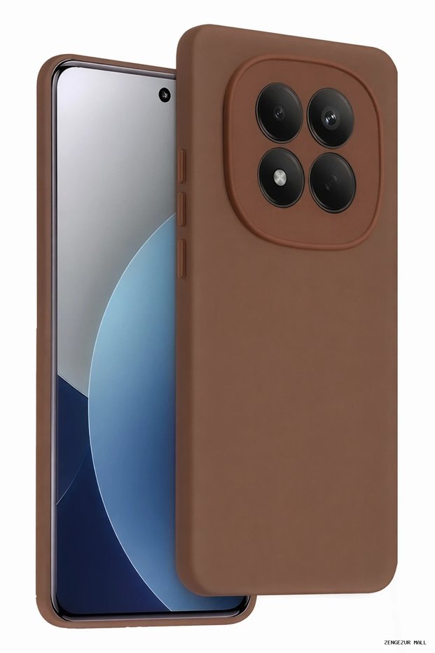 Zngzrmll Newface Redmi Note 15 Pro 5g First Silicone Case (221218) - Brown
