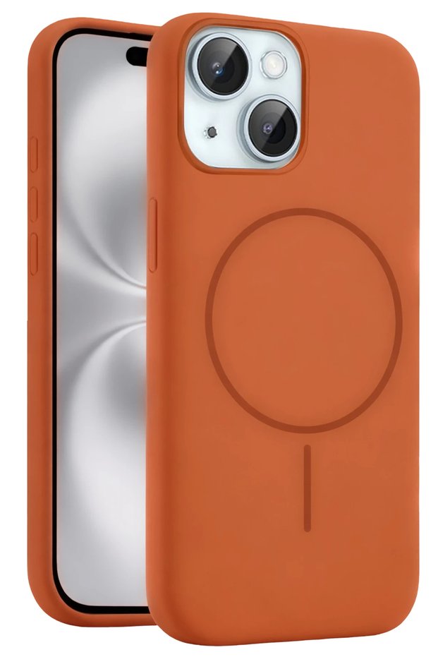 Zngzrmll iPhone 14 Case Jully Magsafe Cover (224342) - Orange