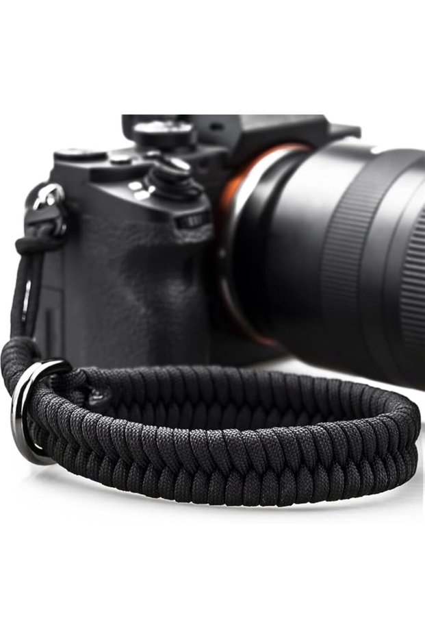 حزام معصم للكاميرا مناسب لكاميرات DSLR والكاميرات بدون مرآة، حزام يد سريع التحرير، خفيف الوزن، متعدد الاستخدامات