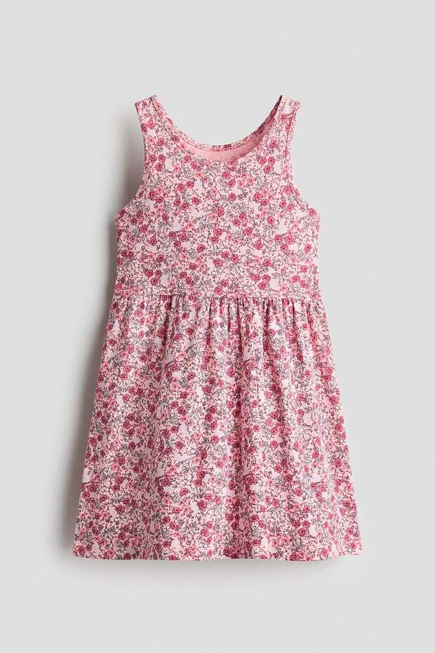 Printed cotton dress