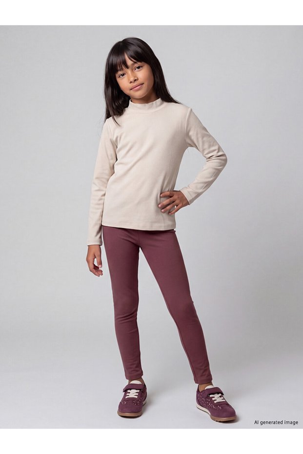 Quality Pieces from Çelebi Store Girls' Leggings with Waist Cord