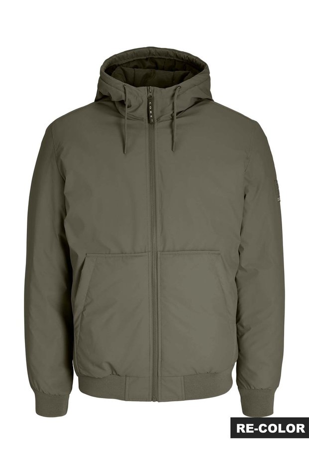 JCOFUSION PU BOMBER JACKET SN Olive