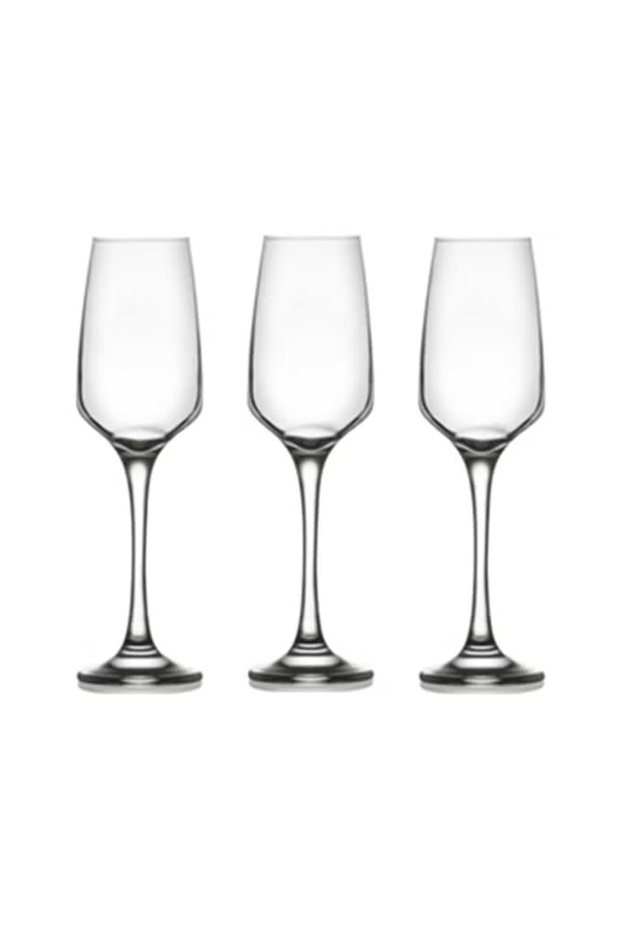 3-Piece Lal Goblet Set Clear 3x230 ml
