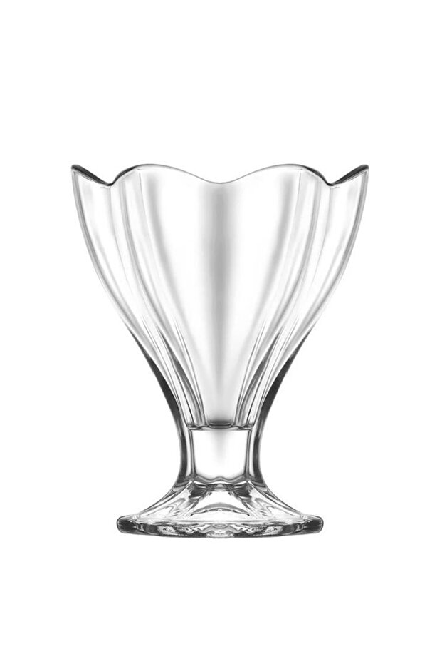 Lily 250 cc Ice Cream Bowl Set of 3, Clear