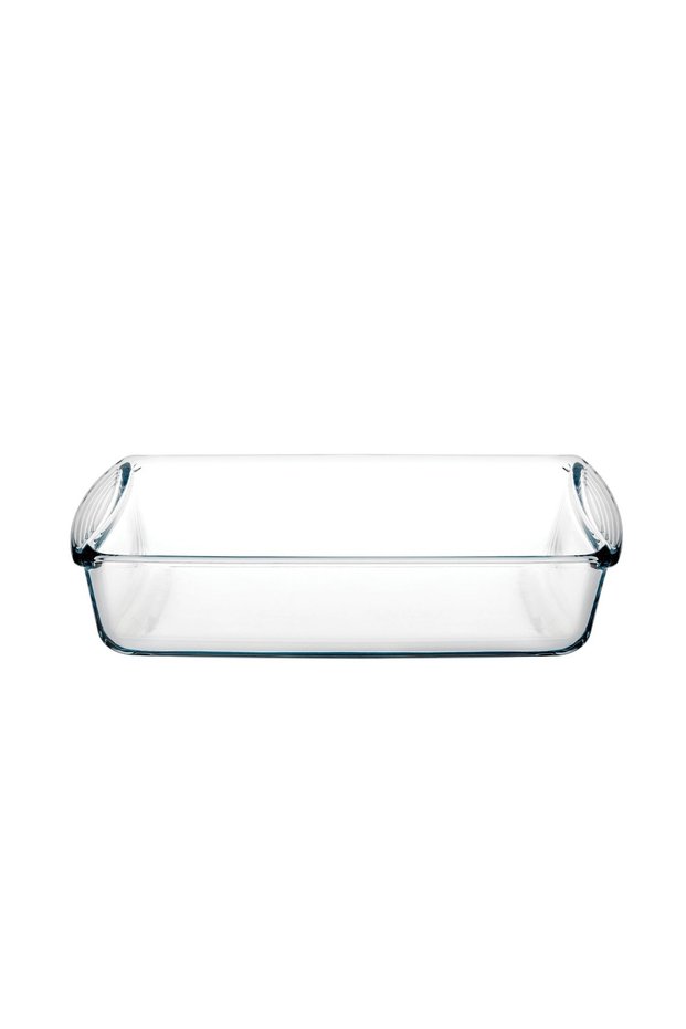 Midi Rectangular Glass Baking Tray 1320 ml 26x15x5.5 cm, Clear