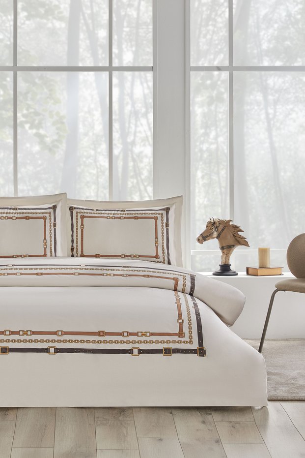 Reins Single Elastic Sheet Duvet Cover Set