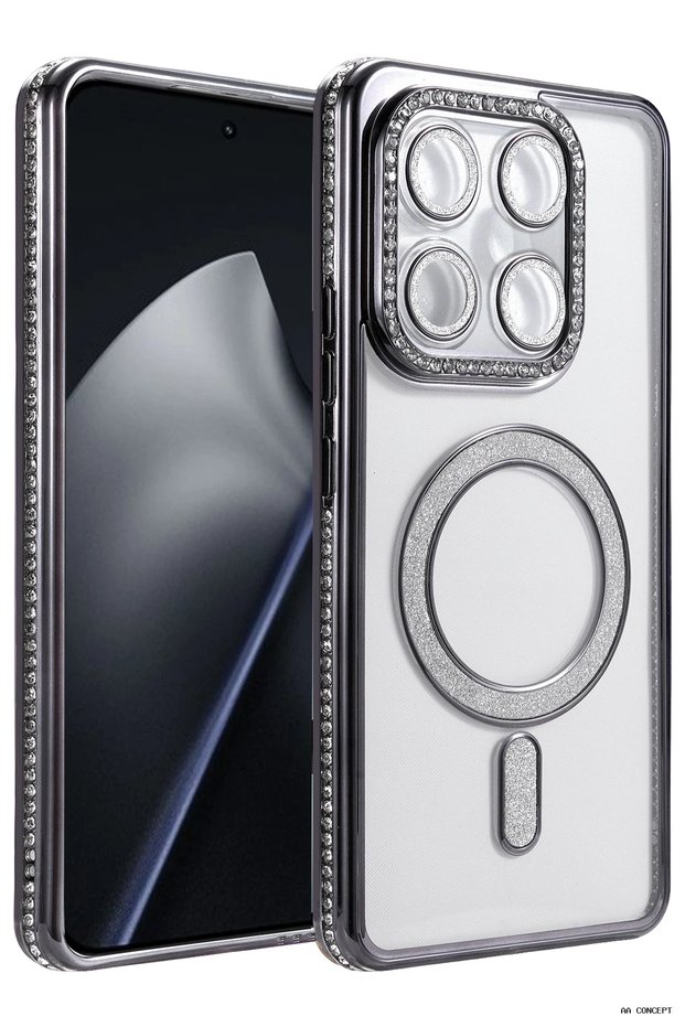 Concepta Newface Mi 17t Pro Joke Simli Magneticsafe Case (133058) - Black