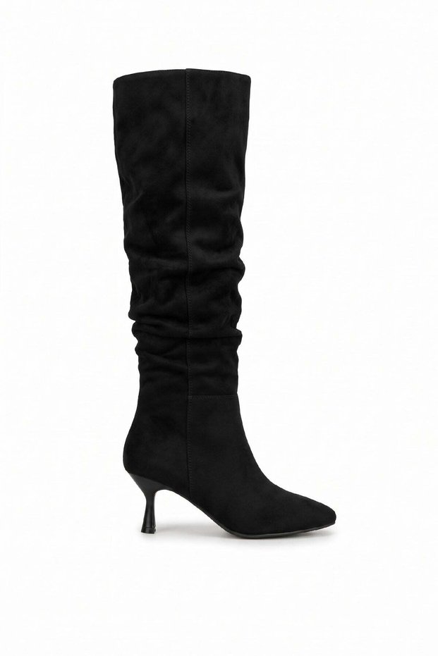 Elit Pm474 K279S Women's Heeled Boots Black