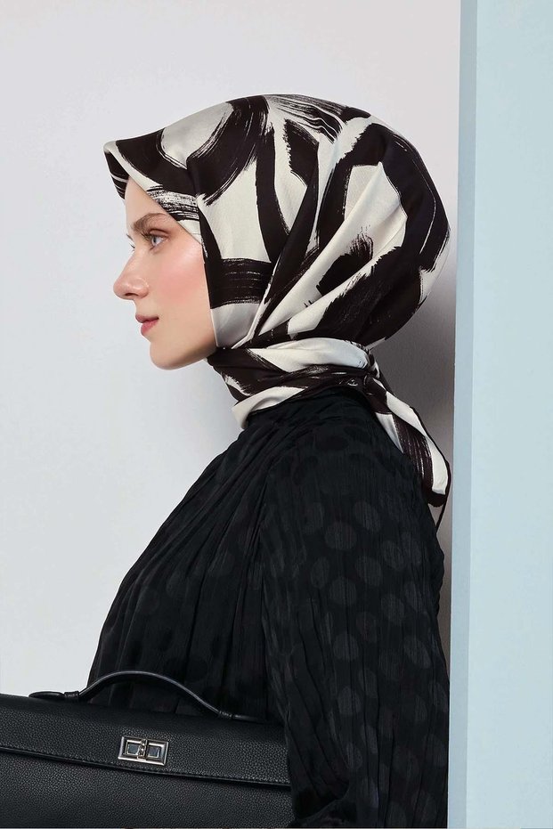 Silk Scarf 2026 Spring-Summer - 9555D-01 - Tivil