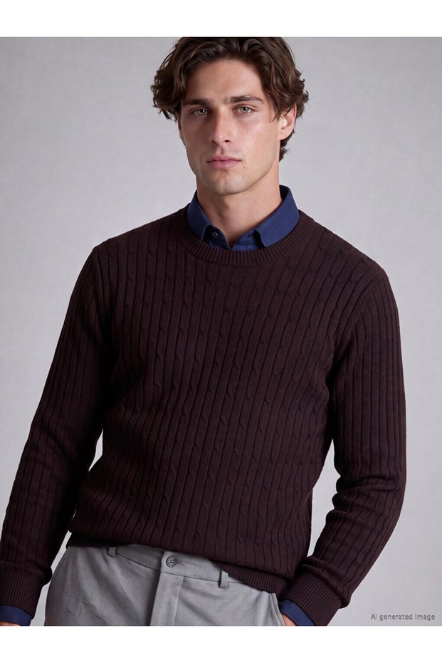 Zero Roba Collar Men's Knitwear Sweater for Style Enthusiasts from Uzg Store