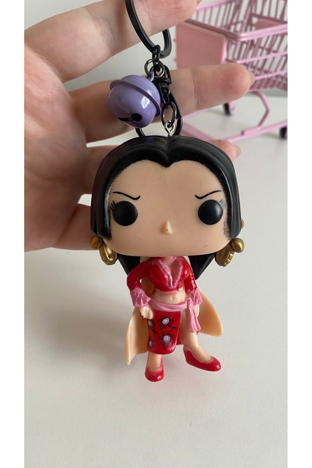 Big Head Keychain Figure