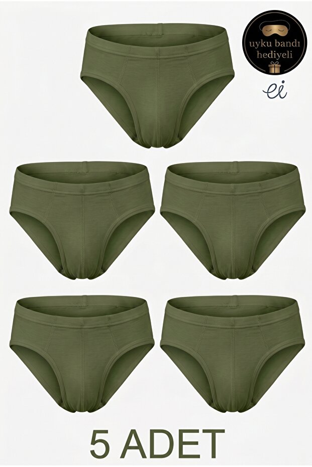 Briefs - Khaki - Plain