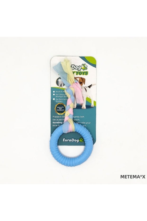 Metemix Puppy t Blue Ring Tooth (230237) Scratching Toy