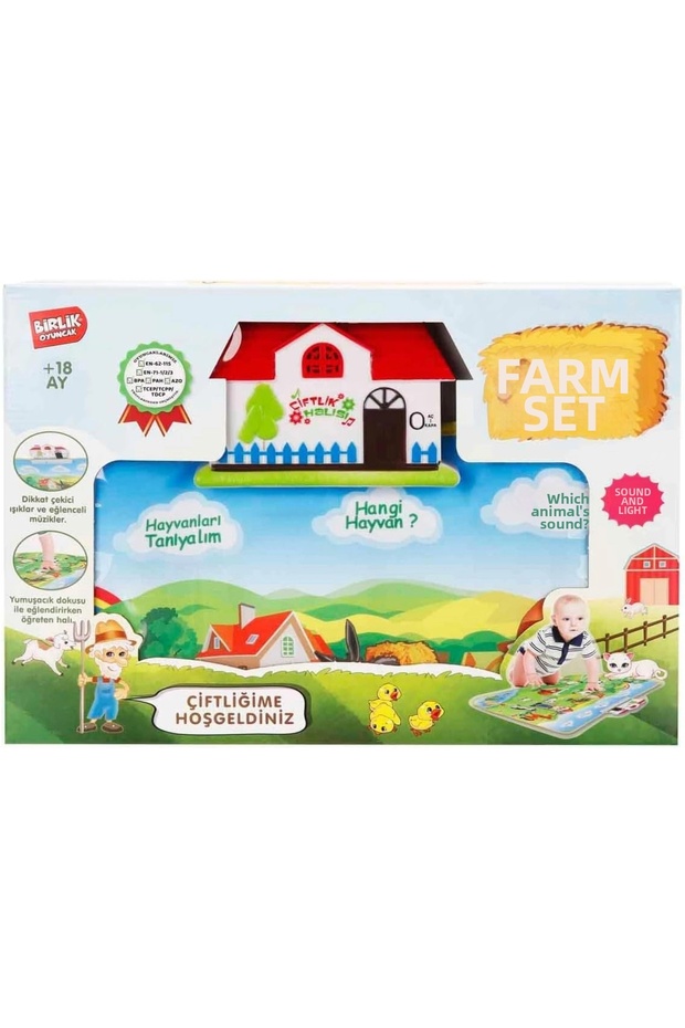 Educational Farm Rug – Fun Play Mat for Children