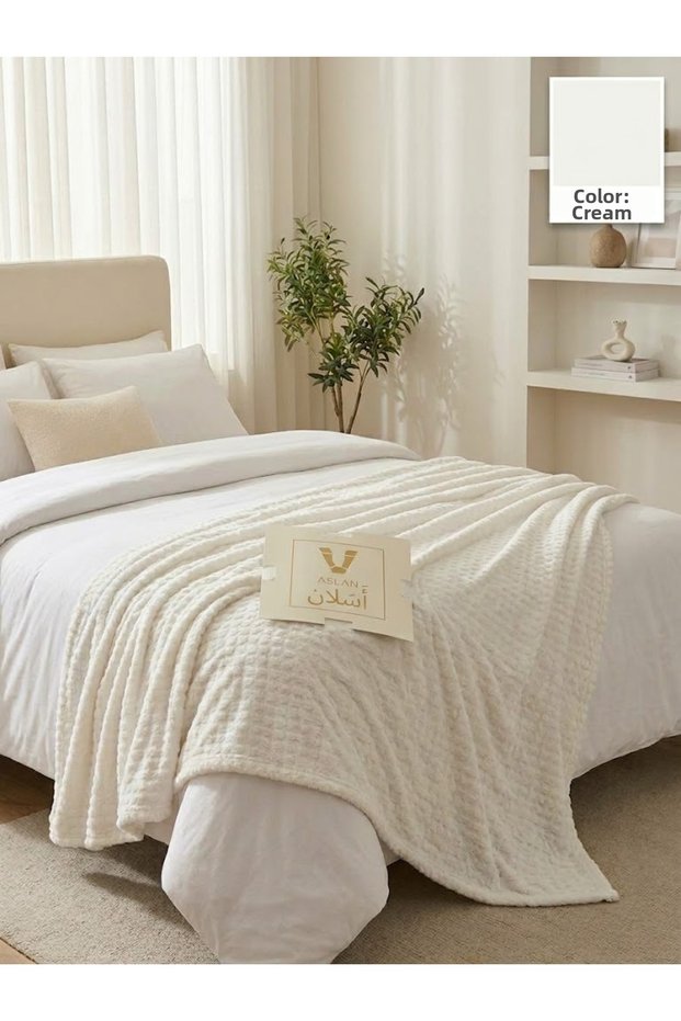 Bubble Pattern / Seasonal / Light Weight / Luxury / Modern / Double Blanket