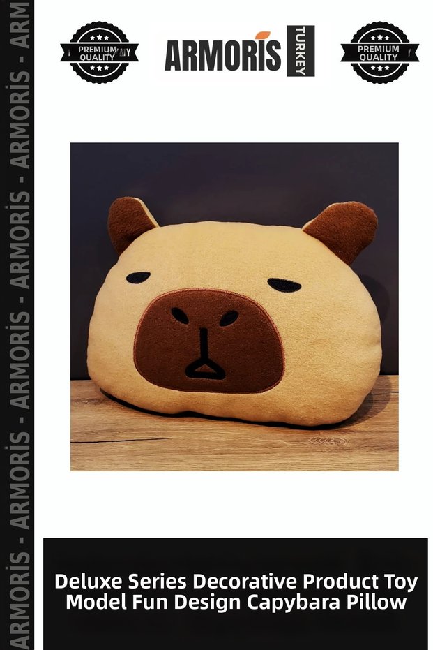 Delux Series Decorative Product Toy Model Fun Design Capybara Pillow