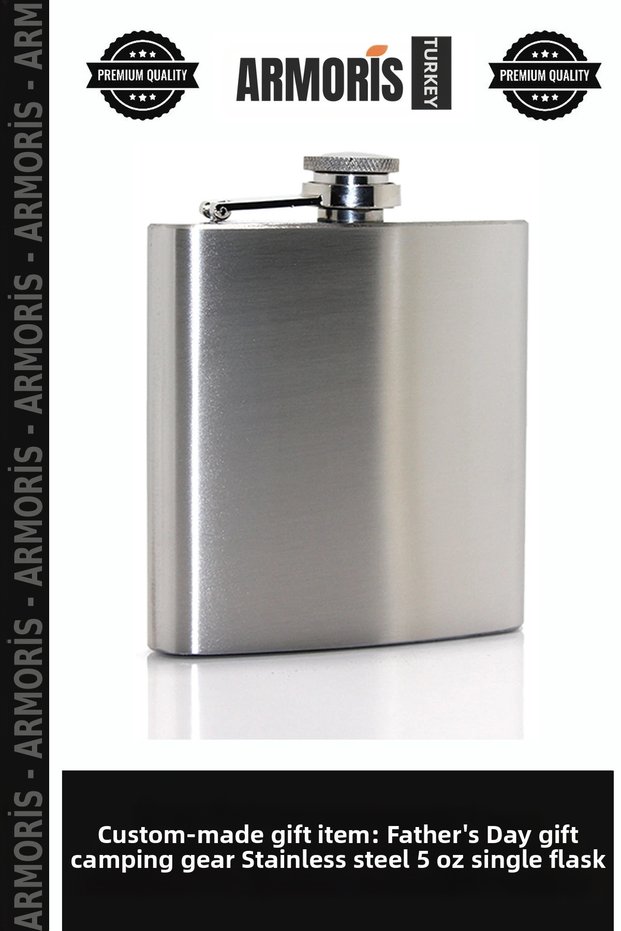 Special Production Souvenirs Father's Gift Camping Equipment Stainless Steel 5 oz Single Flask