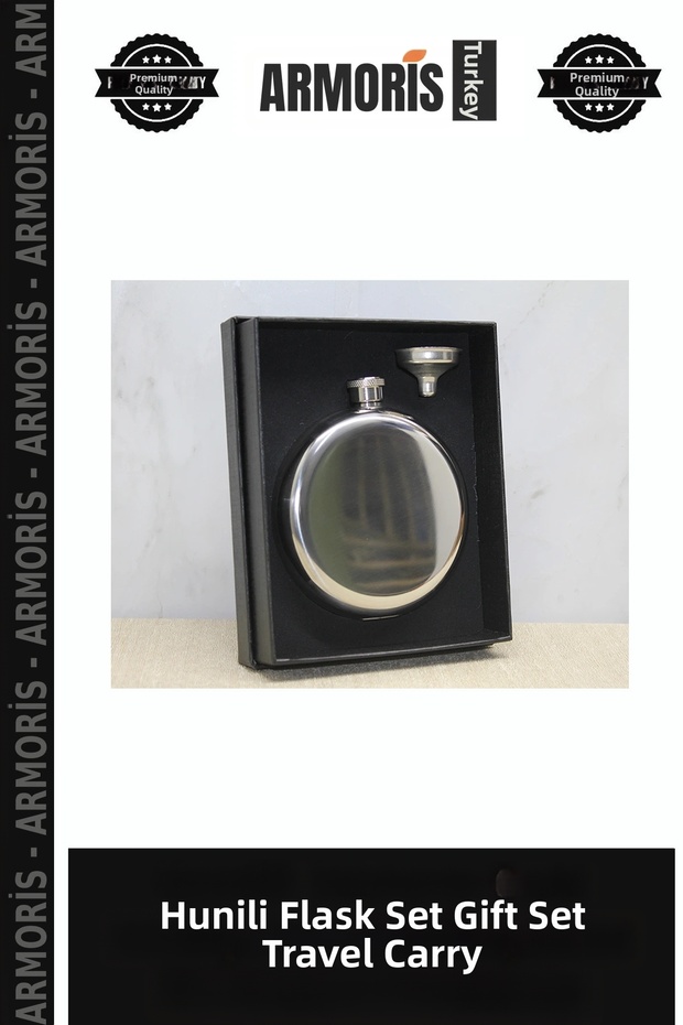 Hunili Flask Set Gift Set Travel Container Carry-On Container