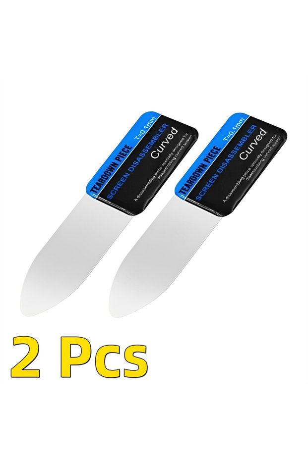 2 PCS Mobile Phone Curved 1-5Pcs LCD Screen Spudger Opening Pry Card Tools Ultra Thin Flexible Mobil