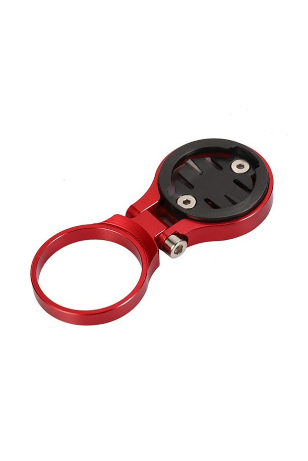 Red GPS Cycling Support Front Folding Adjustable Angle Stem Holder Accessories Stopwatch Top