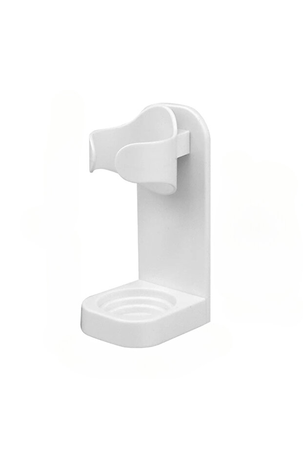 White C2212A Traceless Toothbrush Holder Bath Wall-Mounted Electric Toothbrush Holders Adults Toothb