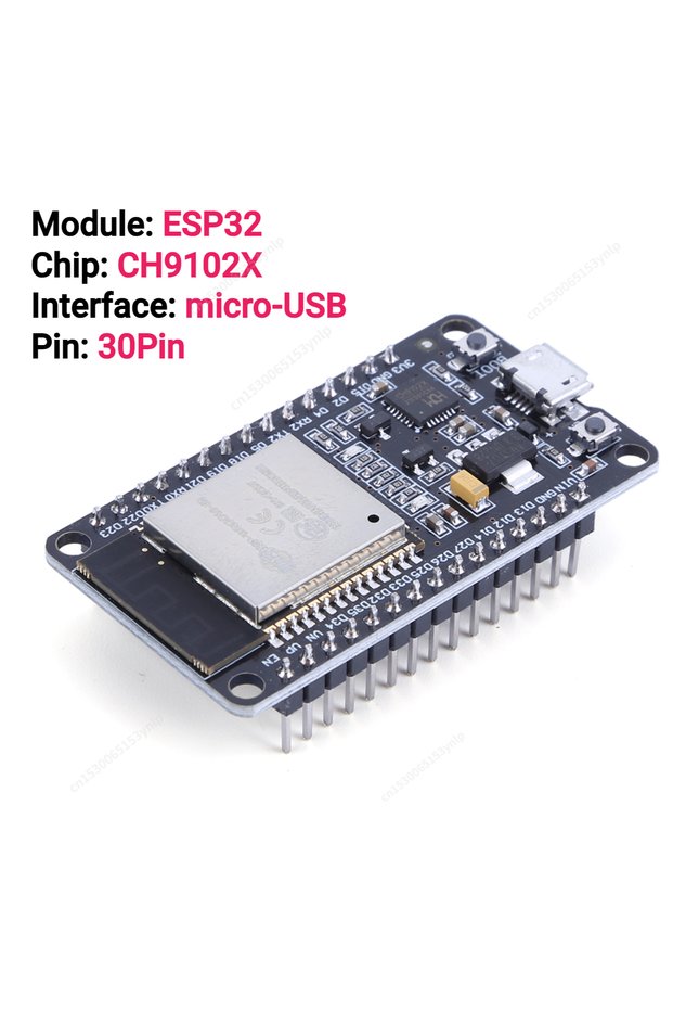 لوحة تطوير CH9102X مع منفذ مايكرو USB نوع C، شريحة CH340C، واي فاي + بلوتوث، استهلاك طاقة منخفض للغاية، معالج ثنائي النواة