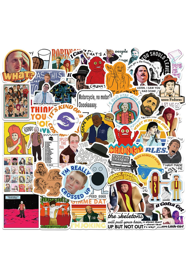 50pcs 50PCS I Think You Should Leave With Tim Robinson Season Stickers Funny Comedy TV Sticker Scrap